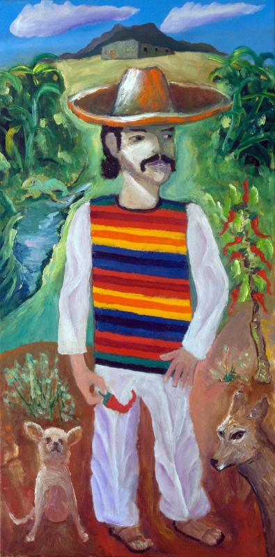 Hot Pepper Man by artist Craig Irvin